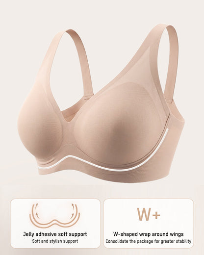 Lumisensy® Wireless Deep-V Jelly Support Bra
