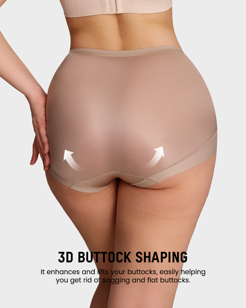 Lumisensy® High-Waist Cross Compression Shaping Panties (6 Pack)