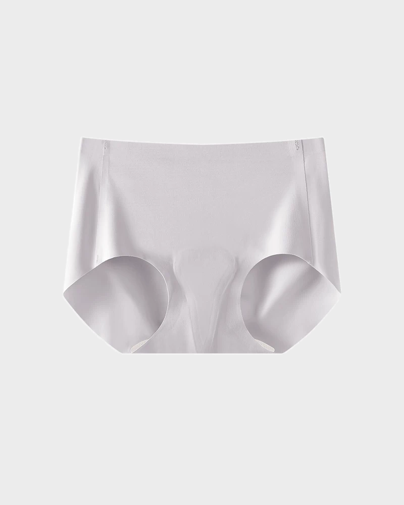 Confident Peach-Lift Fitness Panties in Gray - Seamless Invisible | Lumisensy