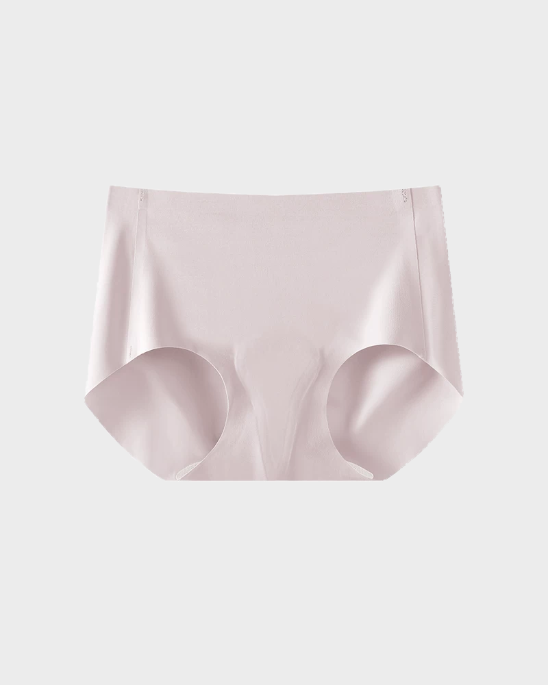 Confident Peach-Lift Fitness Panties in Light Purple - Seamless Invisible | Lumisensy