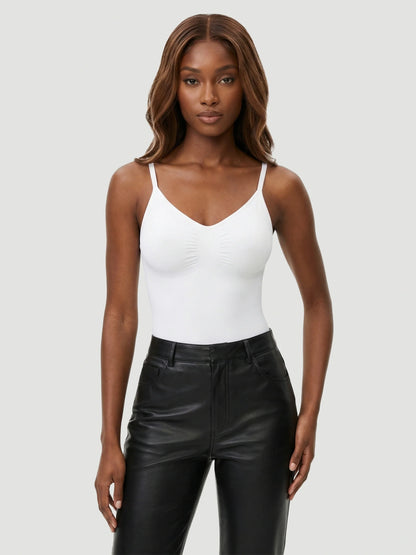 Seamless Sculpt Brief Shapewear Bodysuit in Beige - Tummy Control | Lumisensy