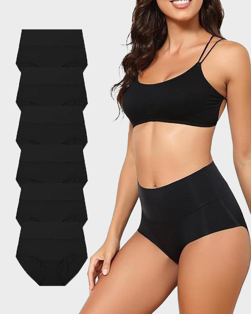 Lumisensy® Seamless High-Waist No Show Comfort Panties (6 Pack)
