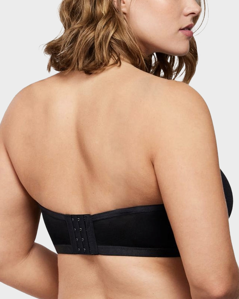 Lumisensy® Strapless Mesh Underwire Balconette Bra
