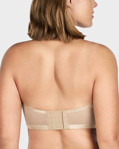 Lumisensy® Strapless Mesh Underwire Balconette Bra