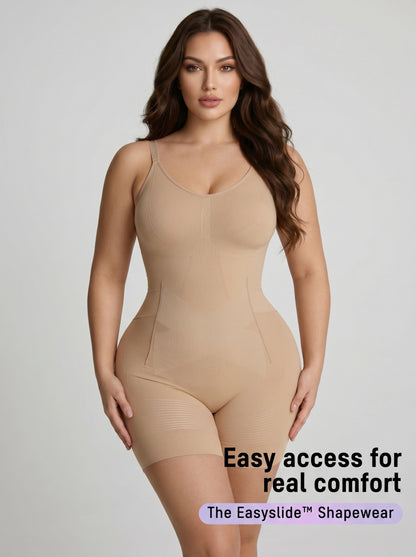 Slim Tummy-Control Bodysuit in Black - Tummy Control | Lumisensy
