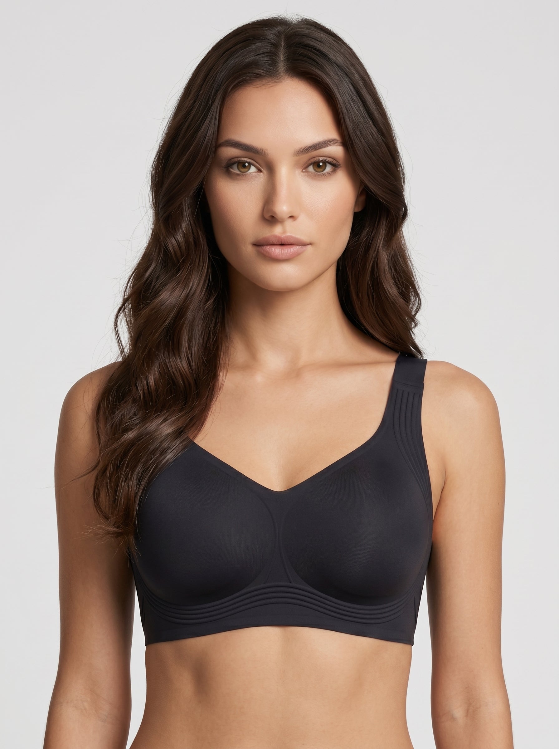 CloudBound™ Wireless Jelly Bra — Cloud-Lift Support in Dusty Rose - Cloud-Lift Support | Lumisensy