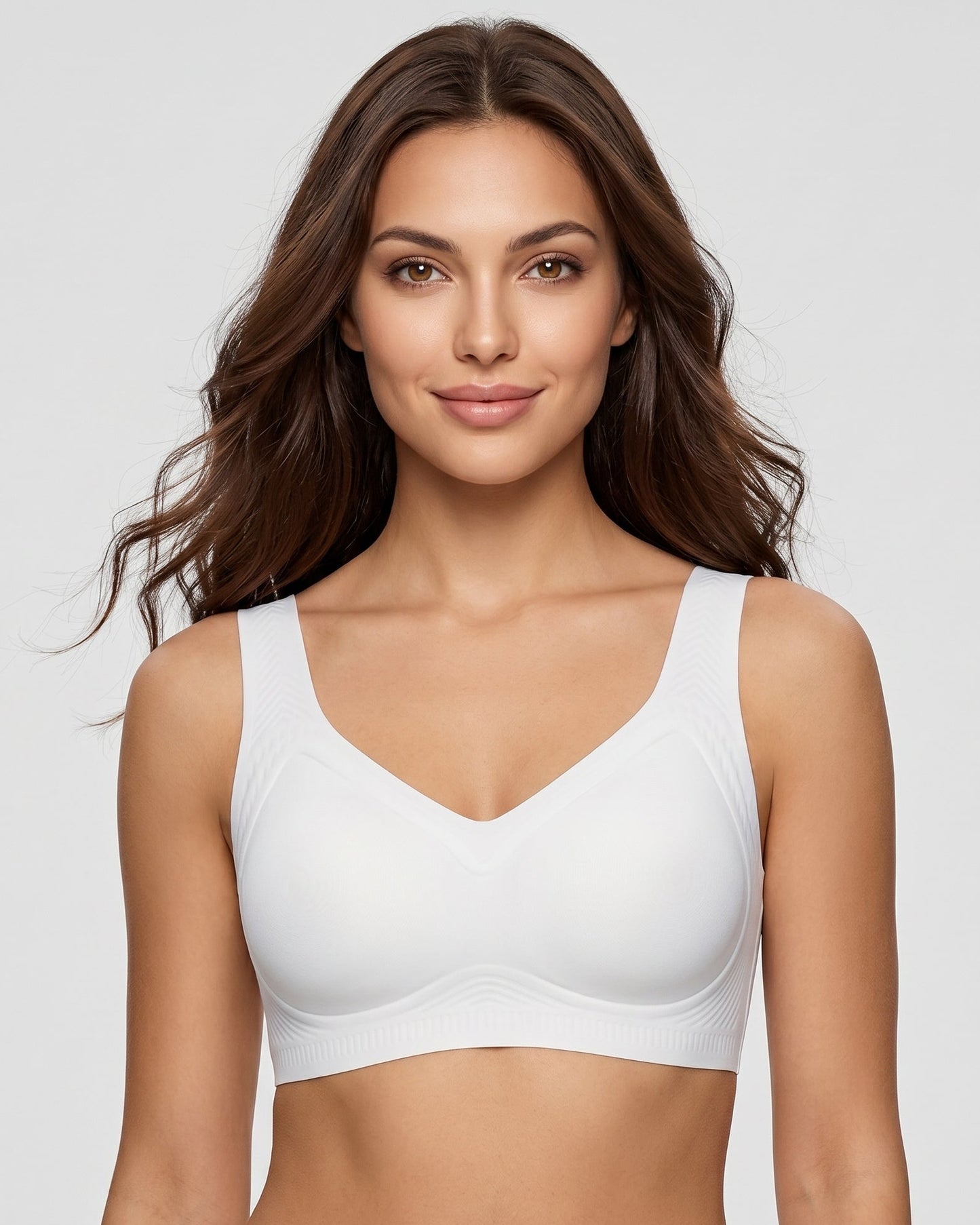 Comfort Support Full-Cup Bra in Black - Everyday Comfort | Lumisensy