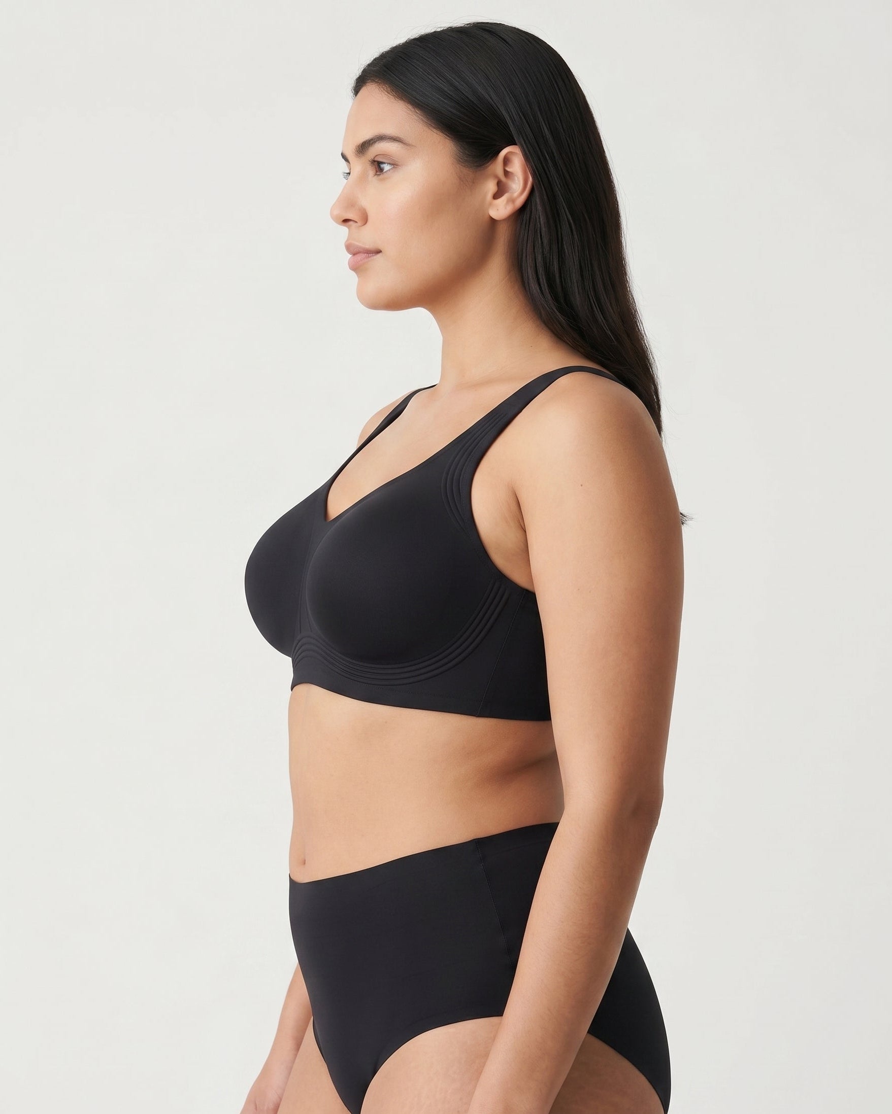 CloudBound™ Wireless Jelly Bra — Cloud-Lift Support in White - Cloud-Lift Support | Lumisensy
