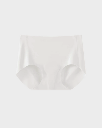 Confident Peach-Lift Fitness Panties in White - Seamless Invisible | Lumisensy