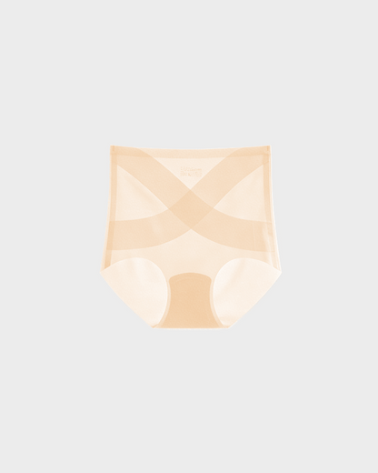 Cool Seamless High-Waist Briefs in Skin - High Waist Control | Lumisensy