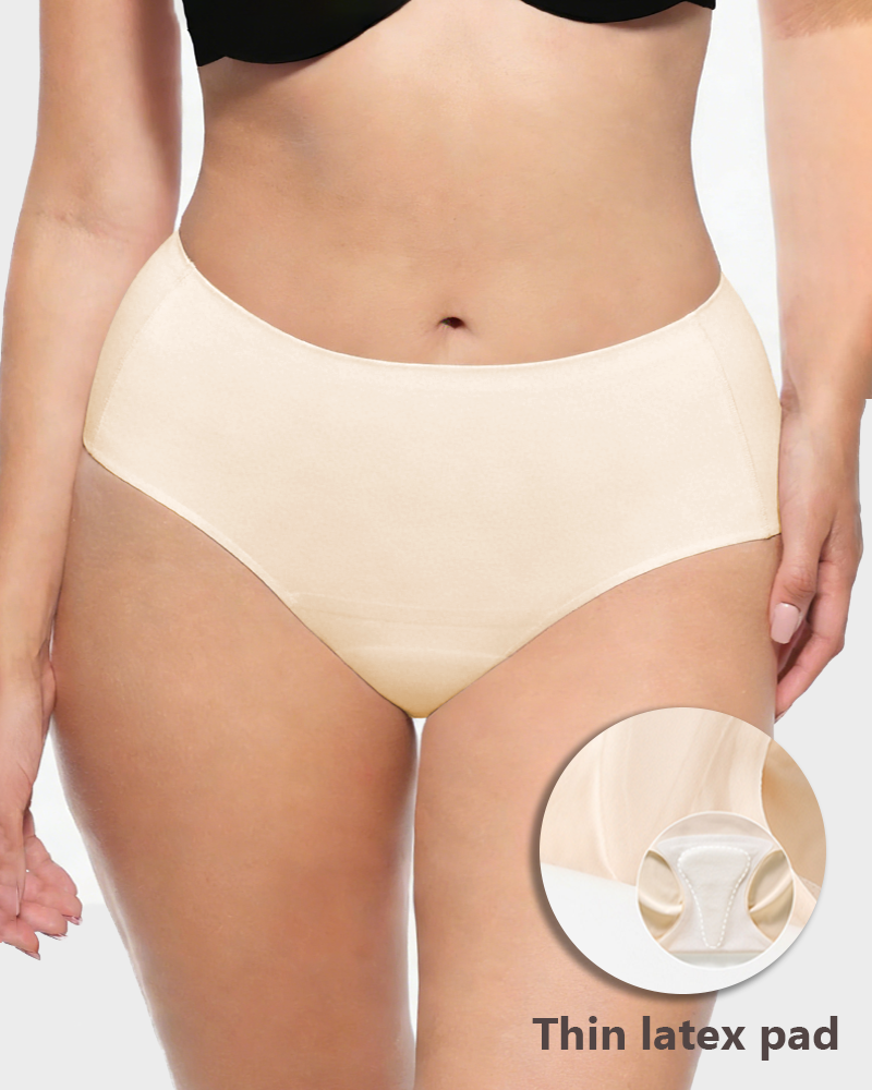 Confident Peach-Lift Fitness Panties in Light Purple - Seamless Invisible | Lumisensy