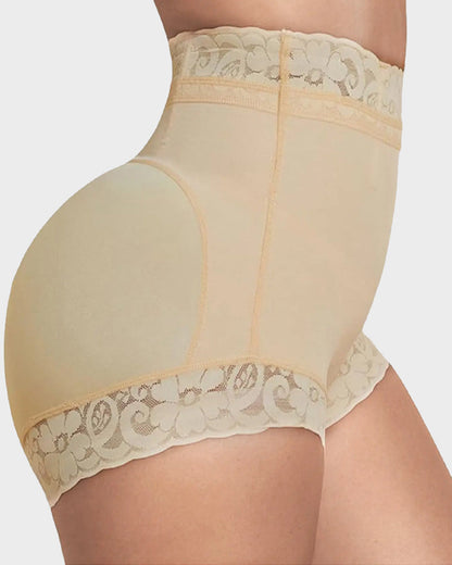 Butt Lifter Smoothing Brief in Tan - Everyday Comfort | Lumisensy