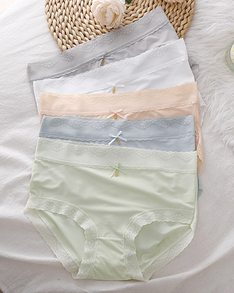 Cool Breathable Cotton Briefs in Green - Soft Cotton | Lumisensy