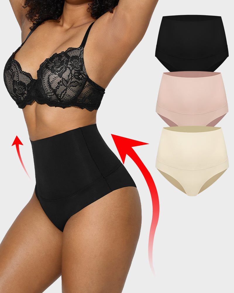 Lumisensy® Confident Tummy-Control Briefs (3-Pack)