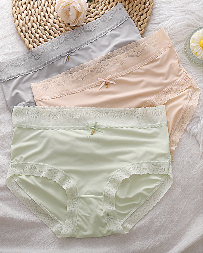 Cool Breathable Cotton Briefs in Grey - Soft Cotton | Lumisensy