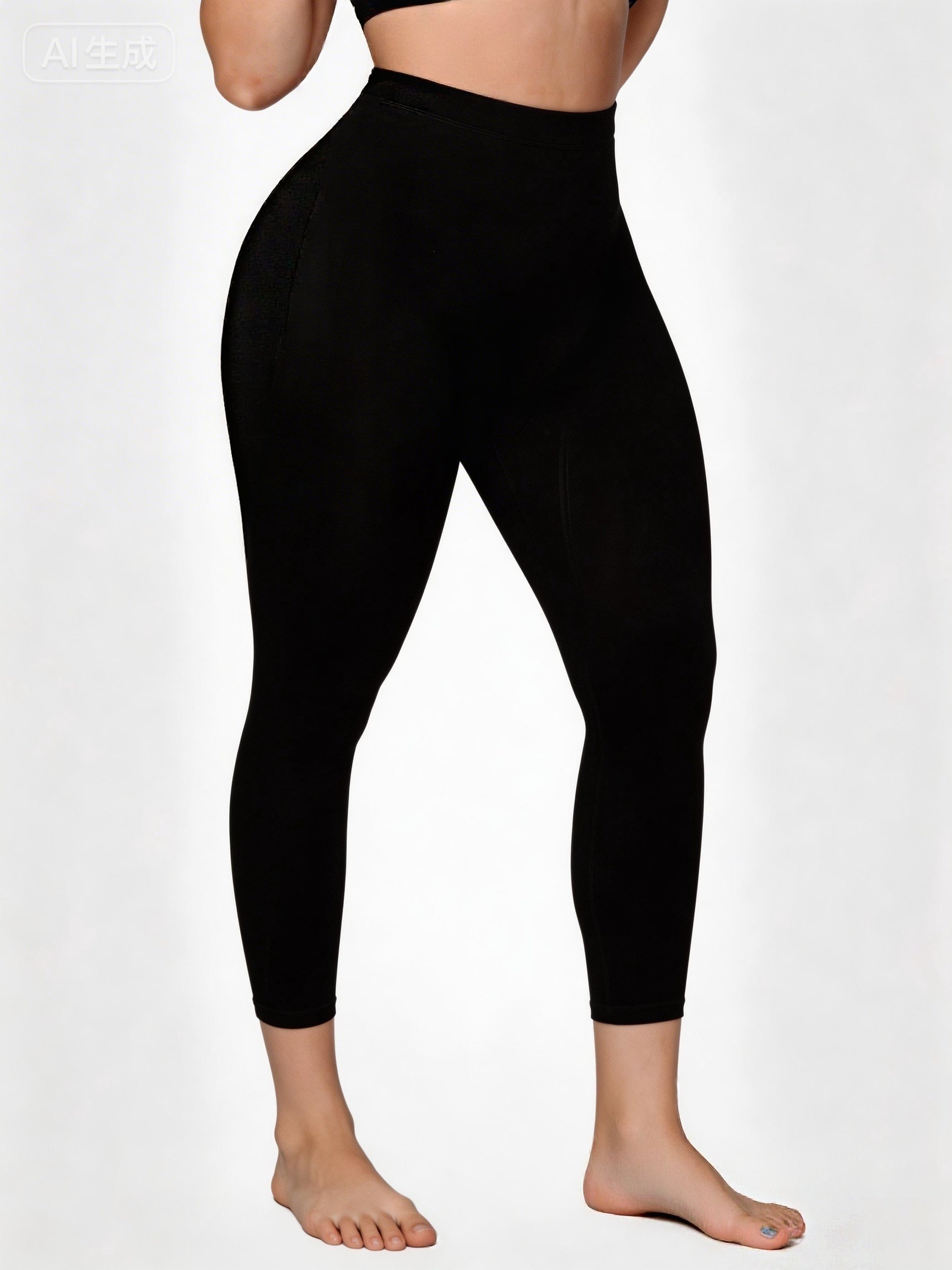 Lift Hip Mesh Shaping Pants in Black - Everyday Comfort | Lumisensy