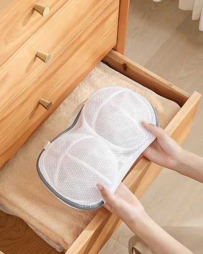 Bra Laundry Bag in Gray - Bra Protector | Lumisensy
