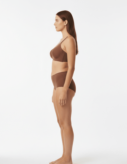 Classic Seamless Wireless Jelly Support Bra in Sea Salt - Cloud-Lift Support | Lumisensy