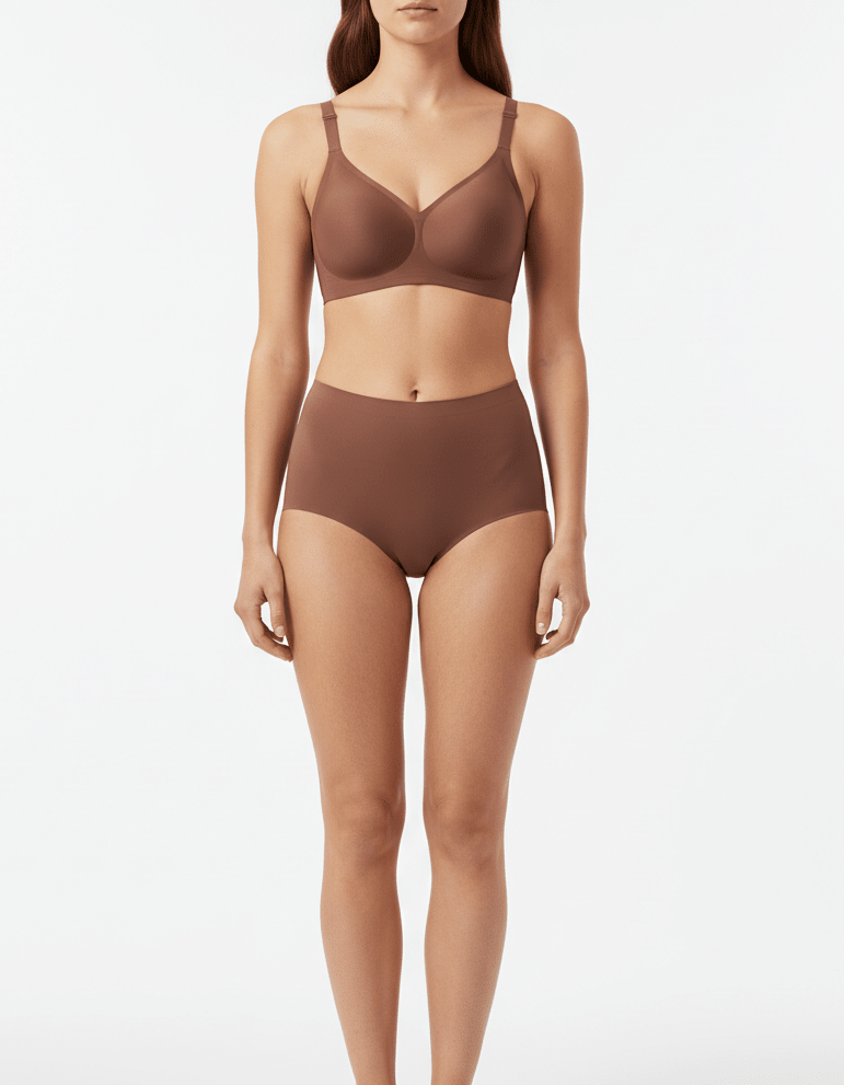 Classic Seamless Wireless Jelly Support Bra in Pink - Cloud-Lift Support | Lumisensy