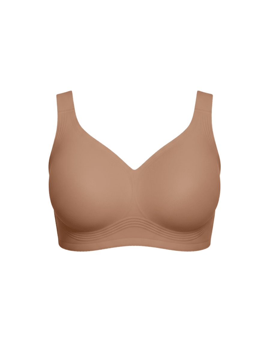 Lumisensy - LUMISENSY CLOUDBOUND™ COMFORTABLE WIRELESS SMOOTHING BRA - Coffee - S - LUMISENSY CLOUDBOUND™ COMFORTABLE WIRELESS SMOOTHING BRA