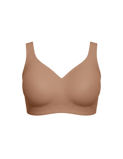 Lumisensy - LUMISENSY CLOUDBOUND™ COMFORTABLE WIRELESS SMOOTHING BRA - Coffee - S - LUMISENSY CLOUDBOUND™ COMFORTABLE WIRELESS SMOOTHING BRA