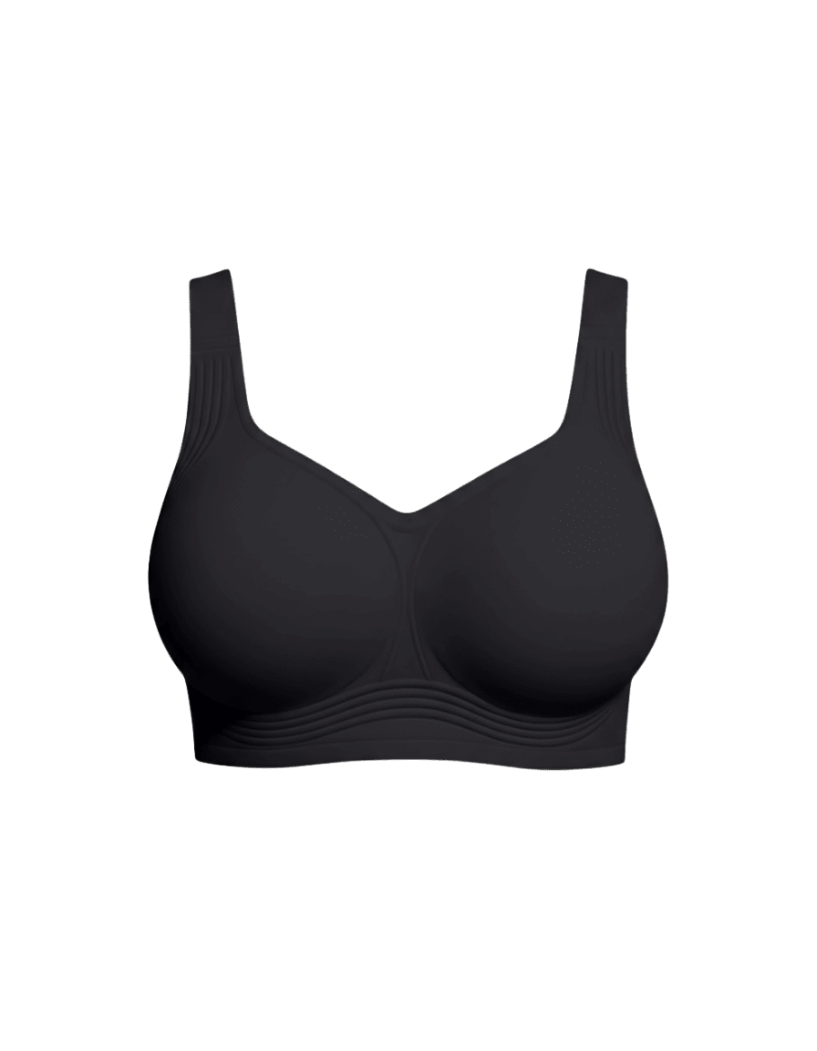 Lumisensy - LUMISENSY CLOUDBOUND™ COMFORTABLE WIRELESS SMOOTHING BRA - Black - S - LUMISENSY CLOUDBOUND™ COMFORTABLE WIRELESS SMOOTHING BRA