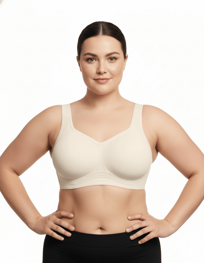 CloudBound™ Wireless Jelly Bra — Cloud-Lift Support in Coffee - Cloud-Lift Support | Lumisensy