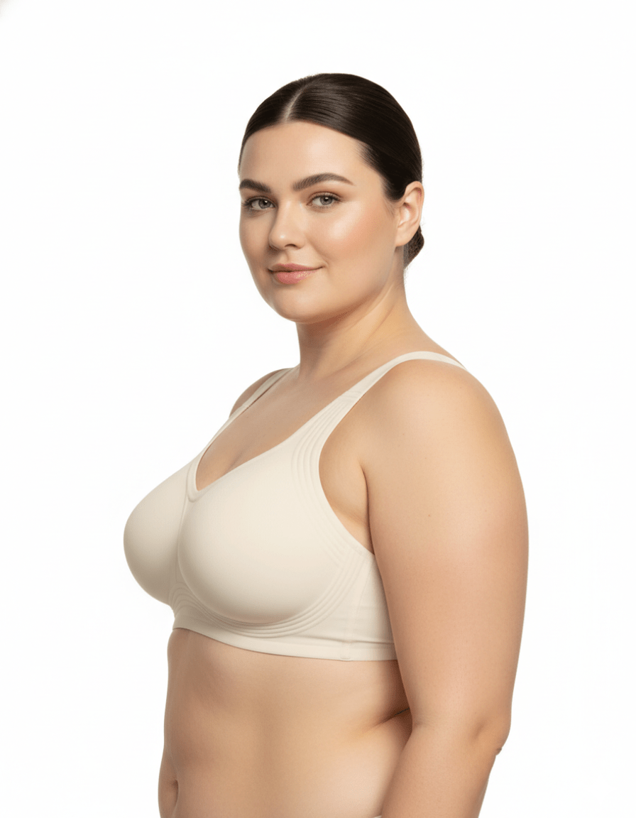 Lumisensy - LUMISENSY CLOUDBOUND™ COMFORTABLE WIRELESS SMOOTHING BRA - White - S - LUMISENSY CLOUDBOUND™ COMFORTABLE WIRELESS SMOOTHING BRA