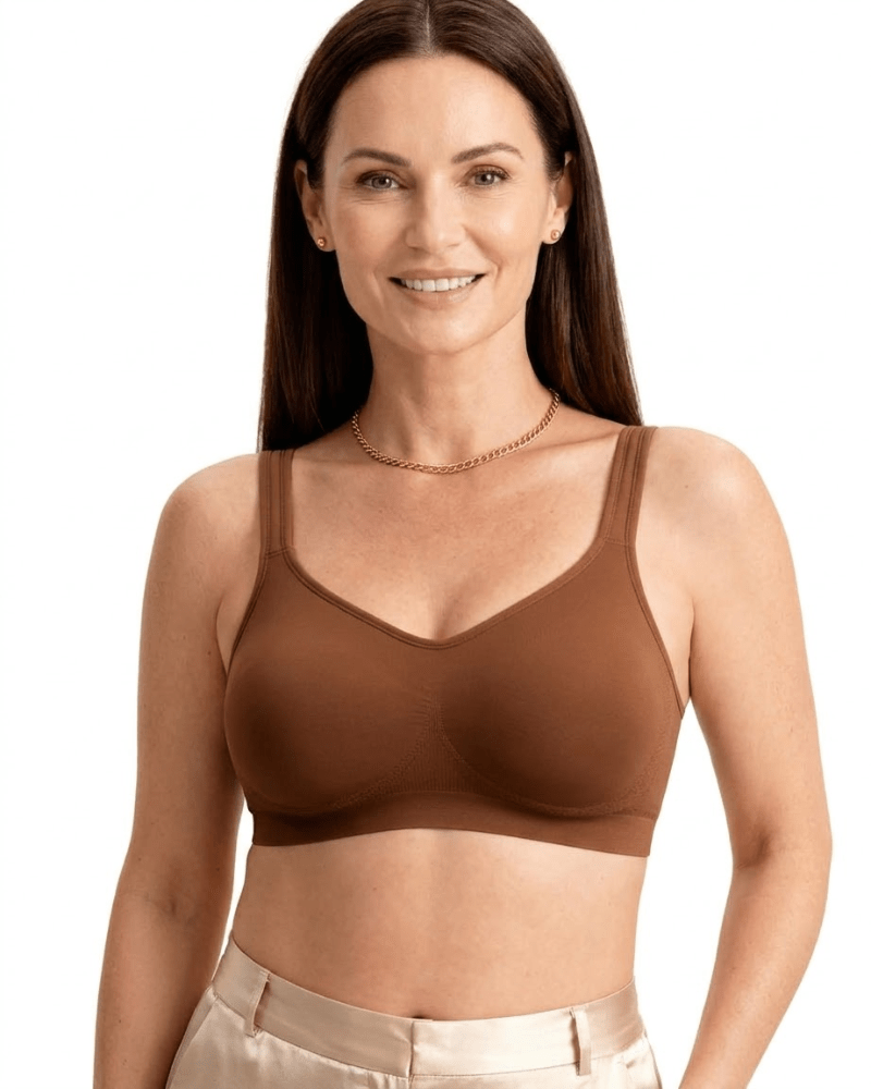 Daily Original Wire-Free Bra in Black - Wireless Comfort | Lumisensy