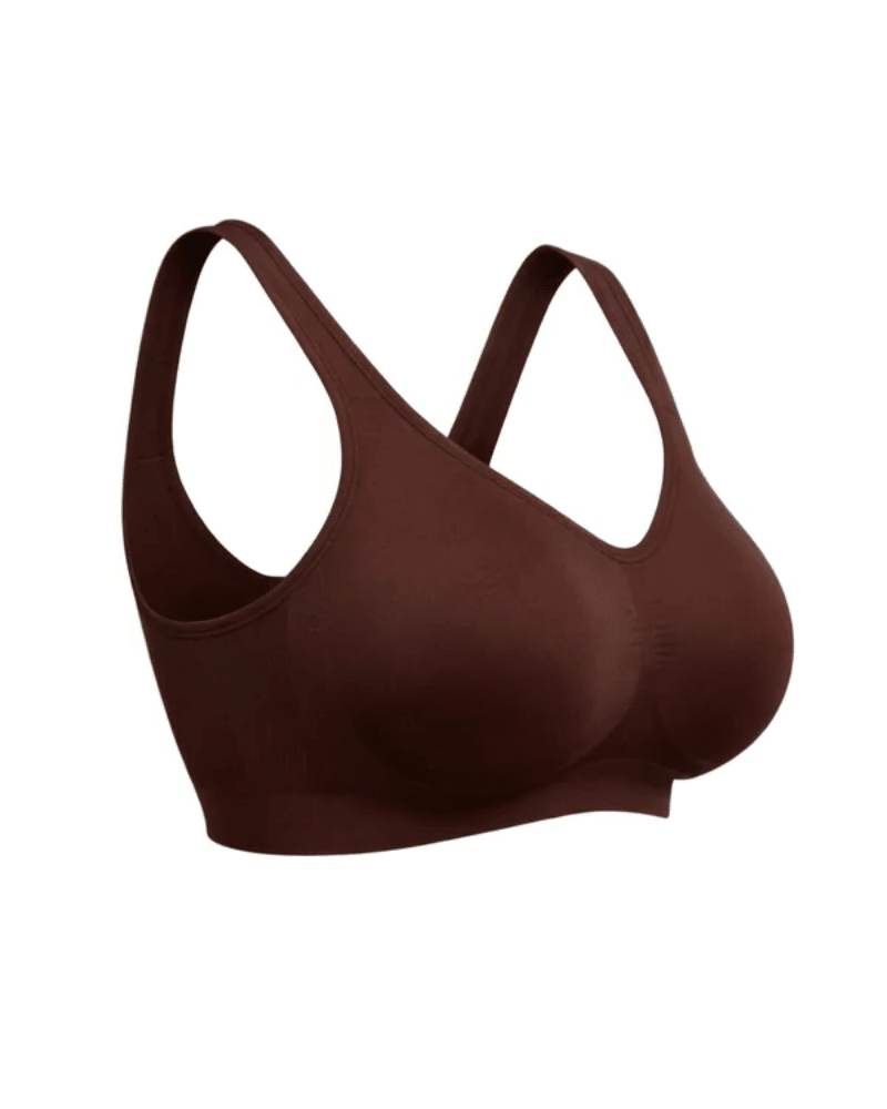 Daily Original Wire-Free Bra in Coffee - Wireless Comfort | Lumisensy