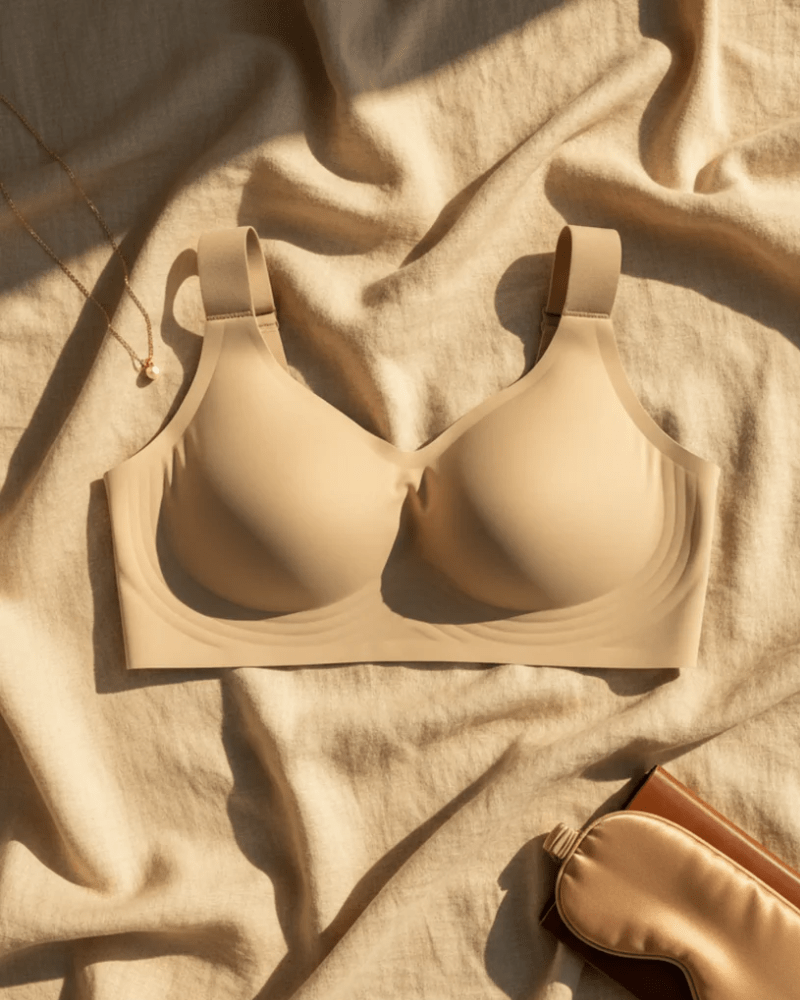Everyday Lift Reinforced Support Bra in BLACK - Everyday Comfort | Lumisensy