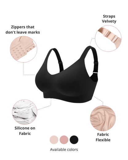 Everyday Lift Reinforced Support Bra in SAND - Everyday Comfort | Lumisensy