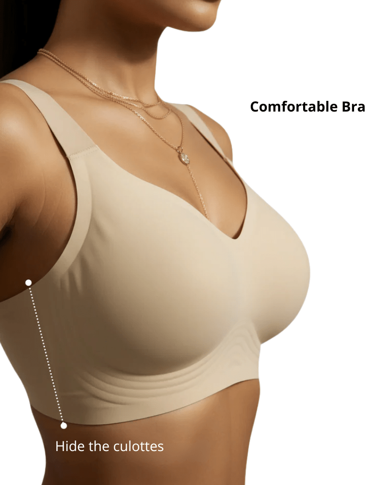 Everyday Lift Reinforced Support Bra in SAND - Everyday Comfort | Lumisensy