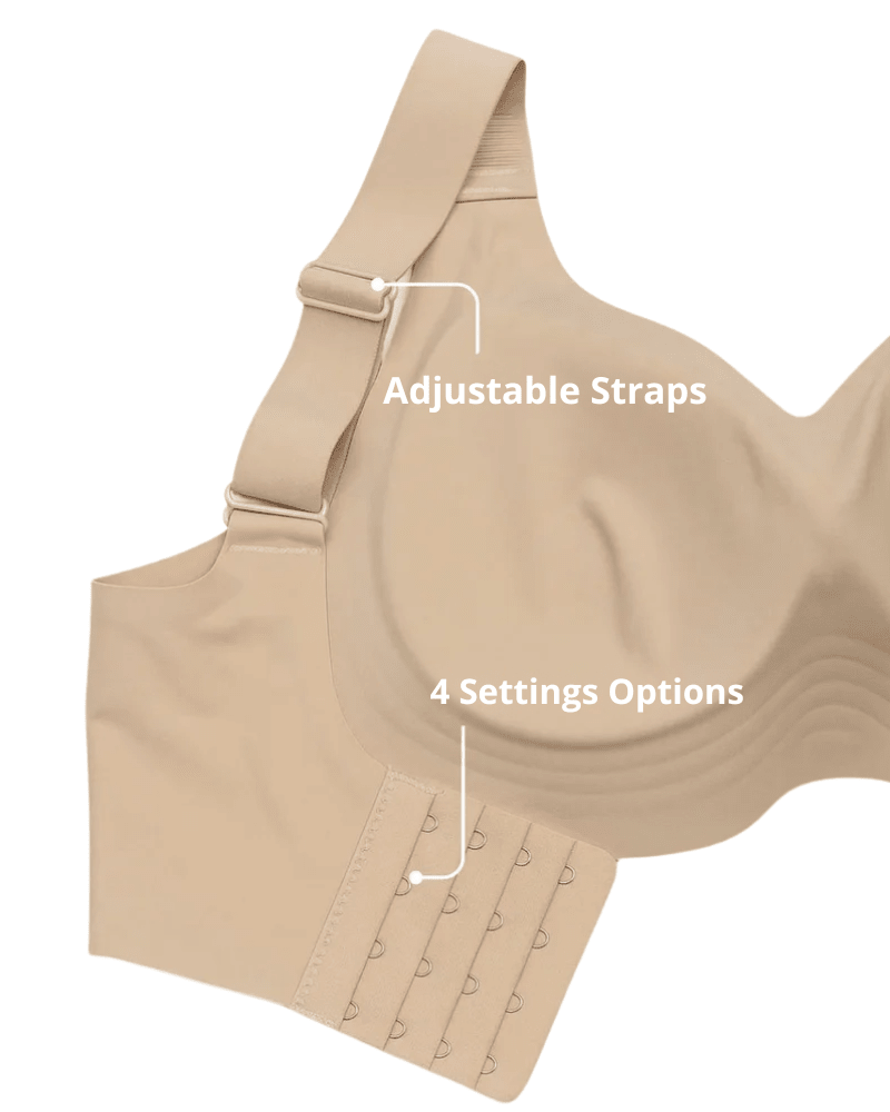 Everyday Lift Reinforced Support Bra in PINK - Everyday Comfort | Lumisensy
