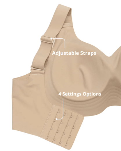 Everyday Lift Reinforced Support Bra in PINK - Everyday Comfort | Lumisensy