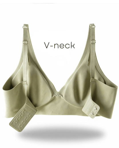 Fit Bra with Removable Pads and Thin Straps in Pink - Thin Strap Design | Lumisensy