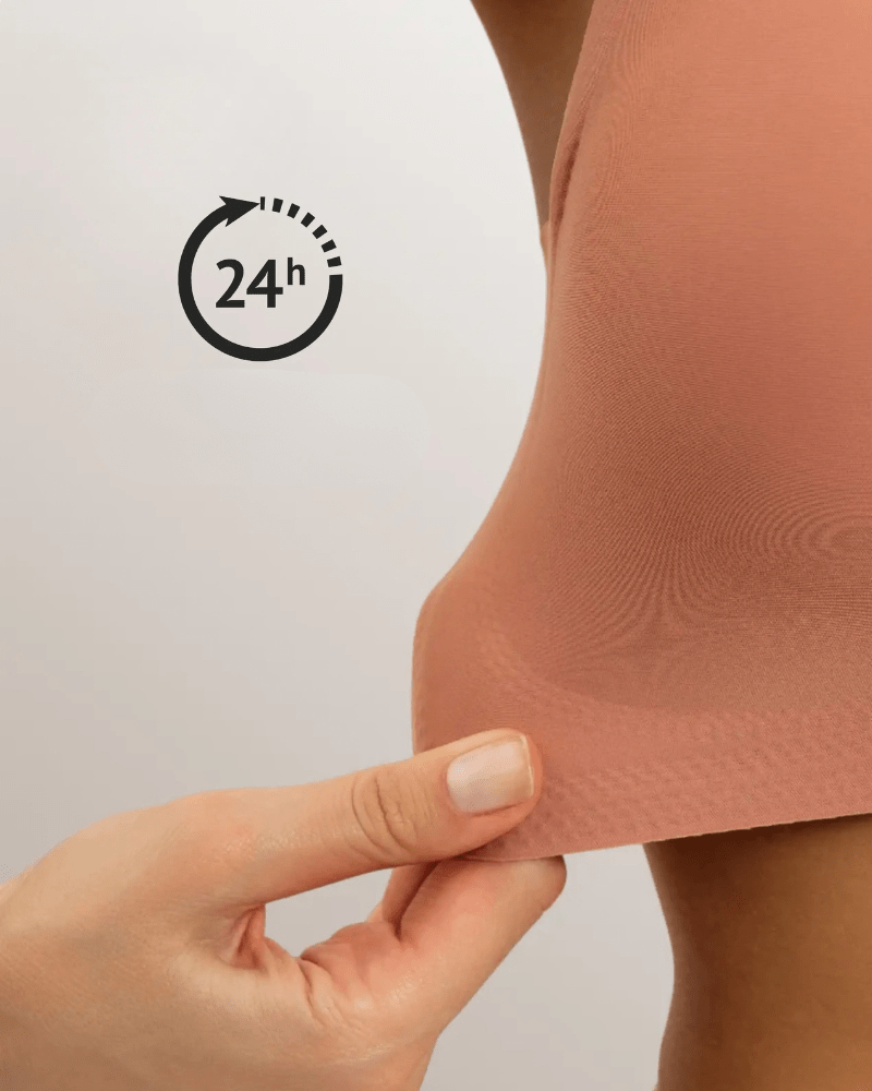 Fit Bra with Removable Pads and Thin Straps in Green - Thin Strap Design | Lumisensy