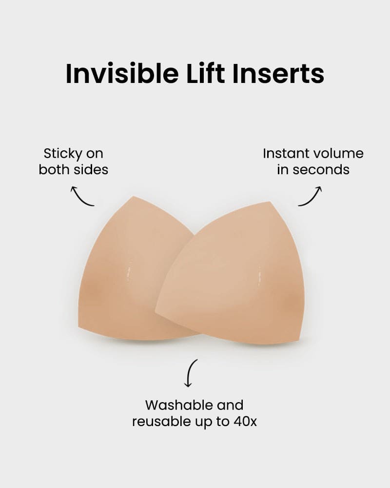 Invisible Lift Inserts – Double-Sided Adhesive in Dark Brown - Adhesive Lift | Lumisensy