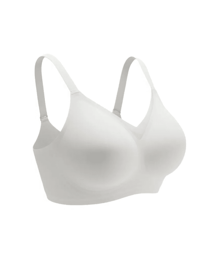 Lumisensy - Lumisensy® Plus Size Seamless Elegance Bra - WHITE - M - Lumisensy® Plus Size Seamless Elegance Bra
