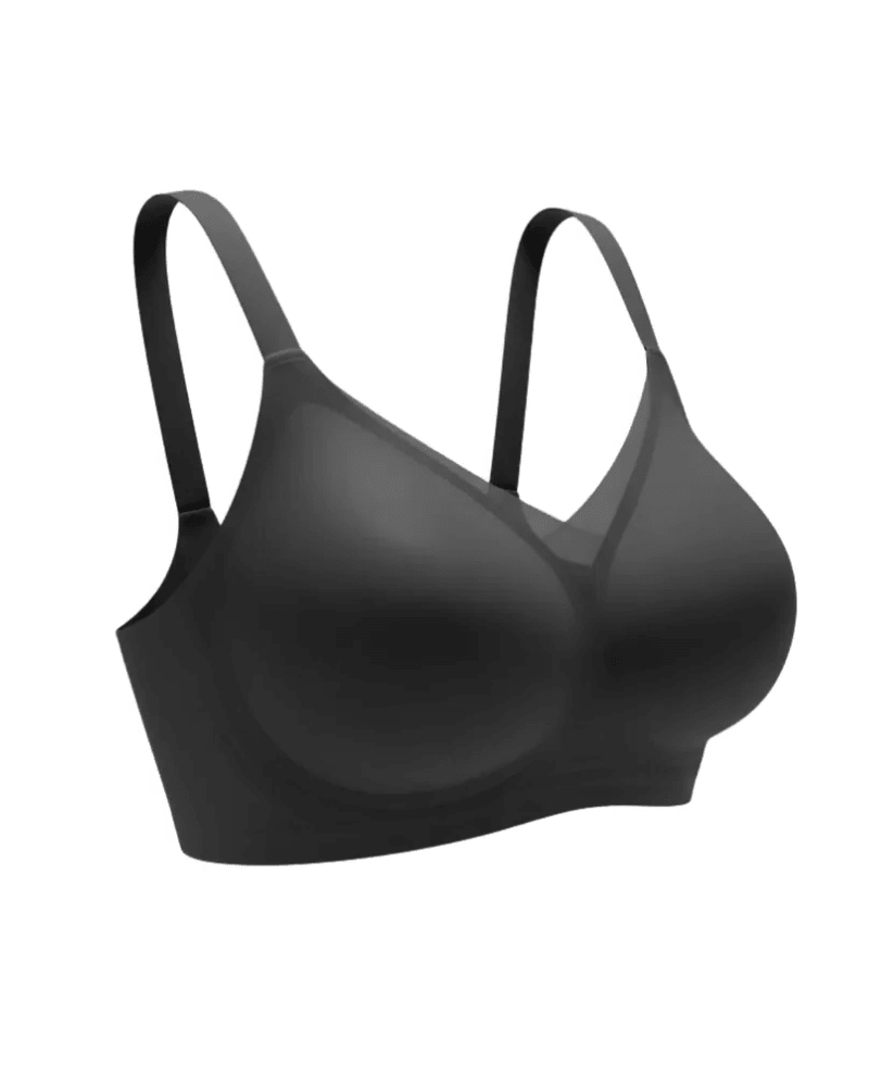Lumisensy - Lumisensy® Plus Size Seamless Elegance Bra - BLACK - M - Lumisensy® Plus Size Seamless Elegance Bra
