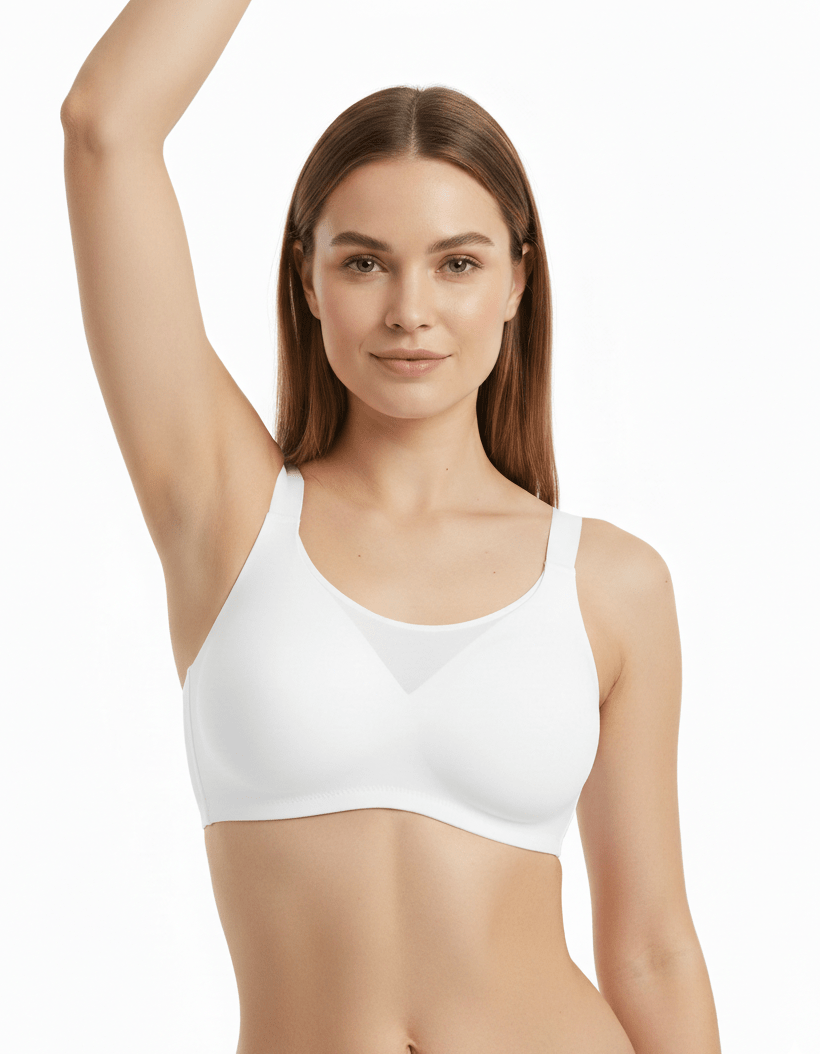 Lumisensy - LUMISENSY PLUS SIZE SEAMLESS LUMI BRA - Gray - M - LUMISENSY PLUS SIZE SEAMLESS LUMI BRA