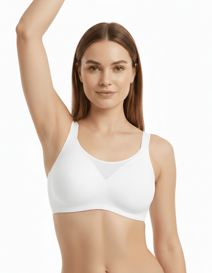 Lumisensy - LUMISENSY PLUS SIZE SEAMLESS LUMI BRA - Gray - M - LUMISENSY PLUS SIZE SEAMLESS LUMI BRA