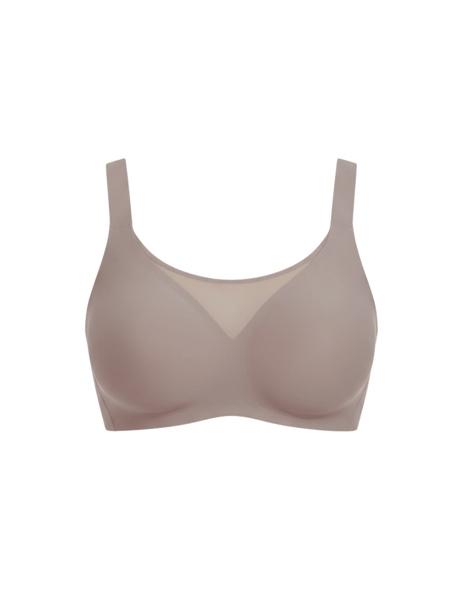 Lumisensy - LUMISENSY PLUS SIZE SEAMLESS LUMI BRA - Gray - M - LUMISENSY PLUS SIZE SEAMLESS LUMI BRA
