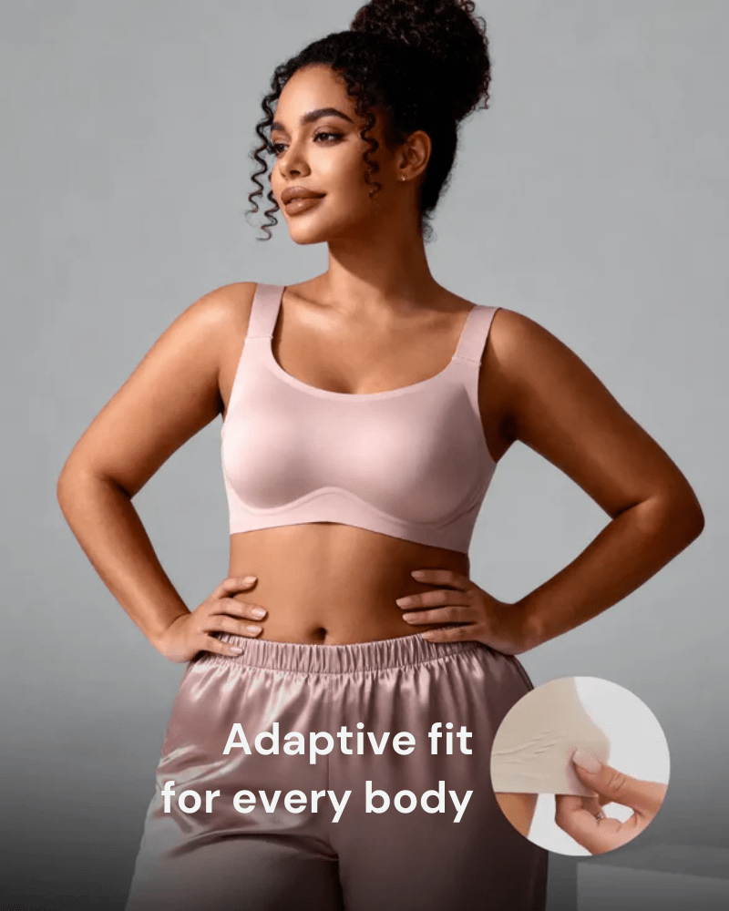 Lumisensy - Lumisensy® Premium Plus Size Comfort Bra Seamless Fit - RED - S - Lumisensy® Premium Plus Size Comfort Bra Seamless Fit