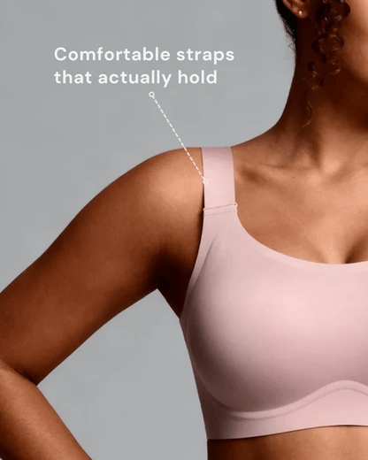 Lumisensy - Lumisensy® Premium Plus Size Comfort Bra Seamless Fit - RED - S - Lumisensy® Premium Plus Size Comfort Bra Seamless Fit