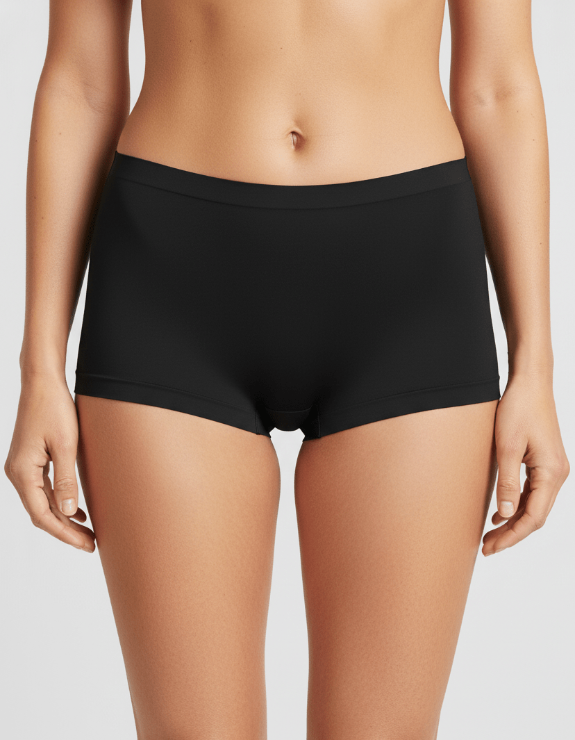 Seamless High-waisted Invisible Comfort in Tawny - High Waist Control | Lumisensy