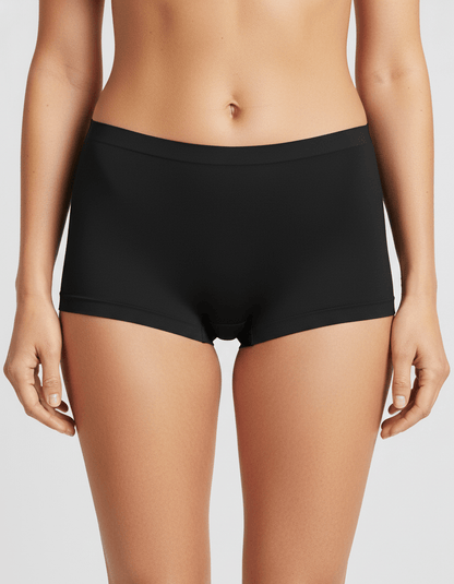 Seamless High-waisted Invisible Comfort in Tawny - High Waist Control | Lumisensy