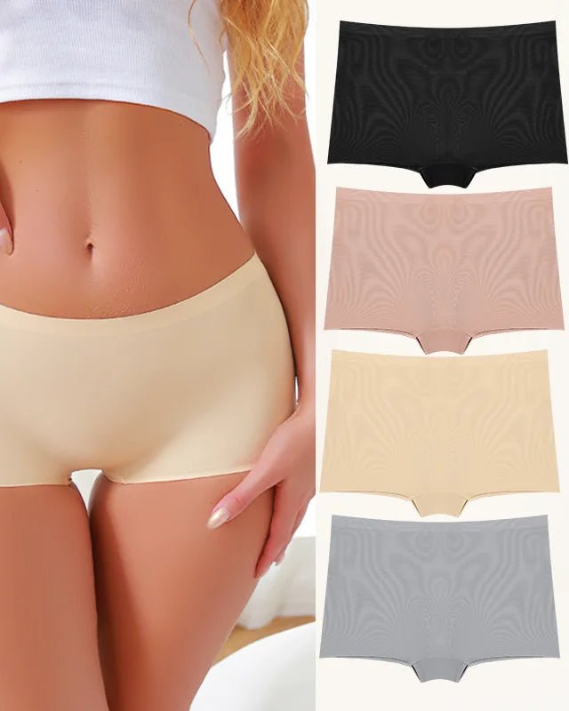 Seamless High-waisted Invisible Comfort in Grey - High Waist Control | Lumisensy