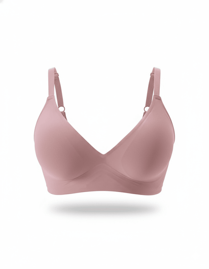 Seamless Wireless Comfort Bra in Black - Wireless Comfort | Lumisensy
