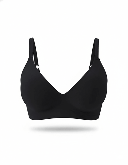 Seamless Wireless Comfort Bra in White - Wireless Comfort | Lumisensy